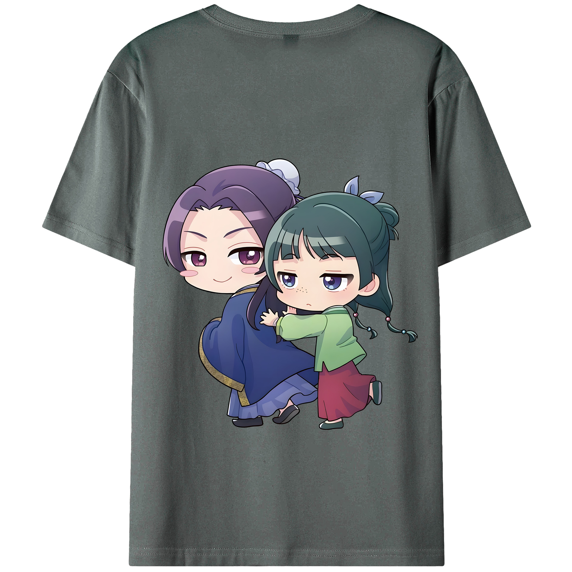（画像用） 薬屋のひとりごと The Apothecary Diaries 綿100％半袖Tシャツ（背面プリント）